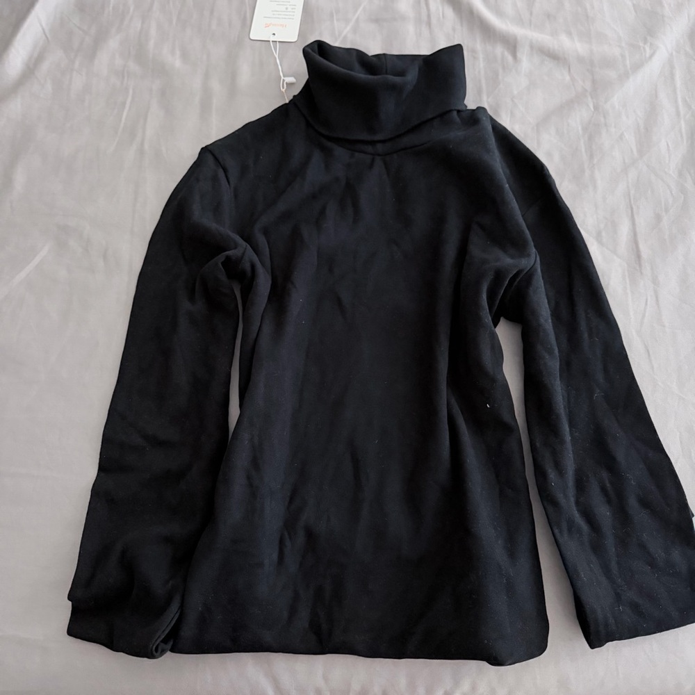 Black Turtleneck Sweater